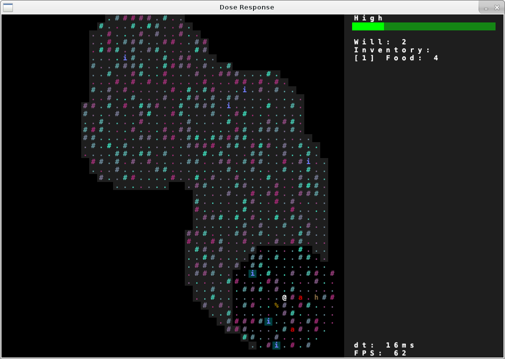 Dose Response Roguelike screenshot